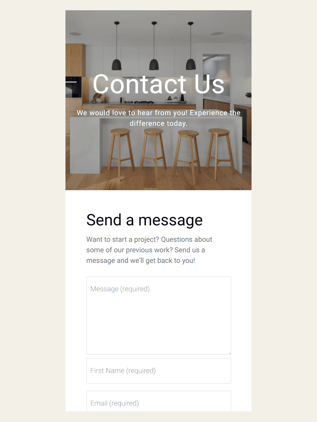 Lucky Red vertical contact